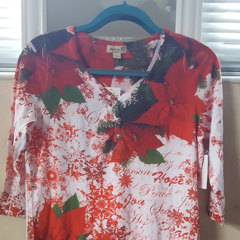 A OneWorld long sleeved shirt